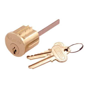 Key Lock Cylinder Brass Pack Of 1