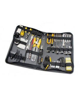 100 Pieces Computer Repair Tool Kit Zipped Case