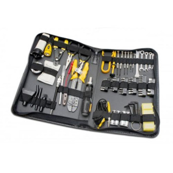 100 Pieces Computer Repair Tool Kit Zipped Case