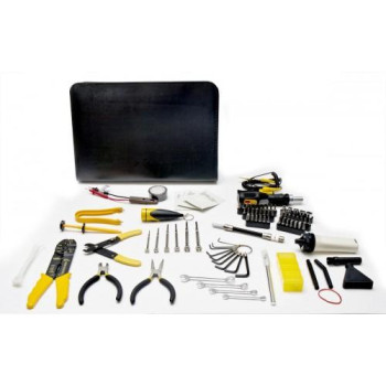 100 Pieces Computer Repair Tool Kit Zipped Case