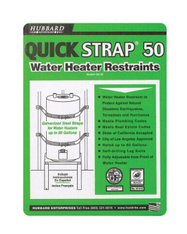 Restraint Waterheater Pack Of 1