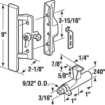 Handl Patiodr Interior Pack Of 1