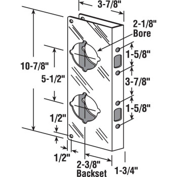 Door Guard 512 Ss Pack Of 1