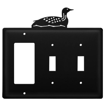 Loon Single Gfi And Double Switch Cover