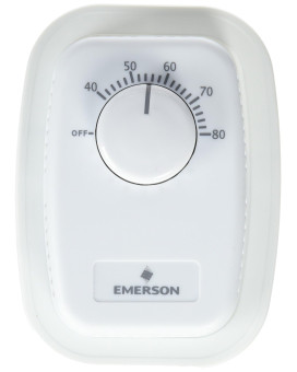 Whiterodgers Emerson B50 Mechanical Dual Pole Line Voltage Thermostat No Size