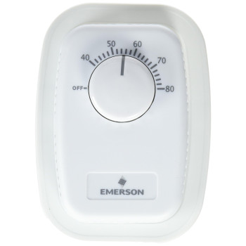 Whiterodgers Emerson B50 Mechanical Dual Pole Line Voltage Thermostat No Size