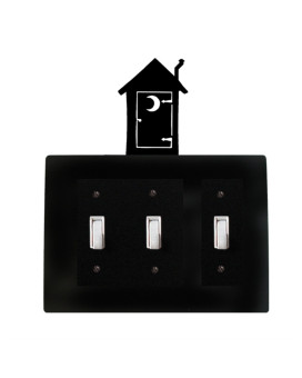 Outhouse Triple Switch Cover