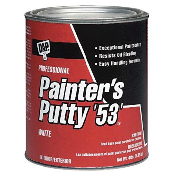 Dap 12244 1 Quart All Purpose Painters Putty Interiorexterior