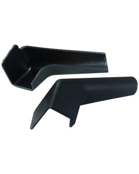 Jr Products 655Bka Black Rigid Extended Rain Gutter Spout