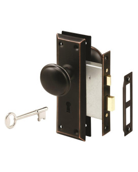 Mortise Lock Set Orbrnz Pack Of 1