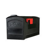 Mailbox Roughneck Blk Sm Pack Of 1