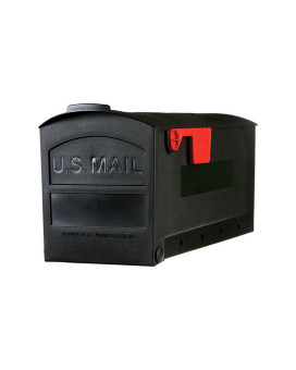 Mailbox Roughneck Blk Sm Pack Of 1