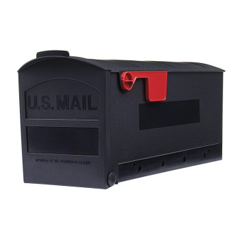 Mailbox Roughneck Blk Sm Pack Of 1