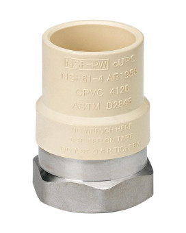 Transition Fitting 12Fpack Of 1