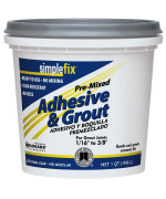 Custom Building Products Simplefix Indoor White Grout 1 Qt