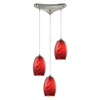 Tidewaters Configurable Multi Pendant Satin Nickel