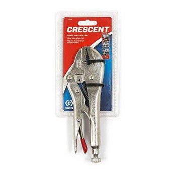 Crescent 7 Straight Jaw Locking Pliers C7Svn Red