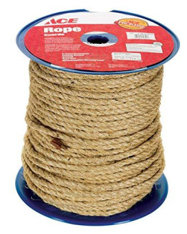 Wellington 38 In Dia X 365 Ft L Tan Twisted Sisal Rope