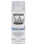 Rustoleum 302599 Chalked Ultra Spray Paint 11 Ounce Pack Of 1 Matte Clear