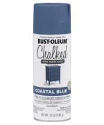 Rustoleum 302598 Series Chalked Ultra Matte Spray Paint 12 Ounce Pack Of 1 Coastal Blue