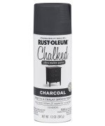 Rustoleum 302590 Chalked Ultra Matte Spray Paint 12 Ounce Pack Of 1 Charcoal