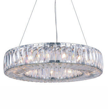 Elegant Lighting 2116D26Crc 511 X 26 In Cuvette 15 Light Chrome Chandelier Royal Cut Crystals