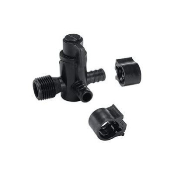 Pexlock 30912 Bypass 12 X 12 Mpt X 12 Black