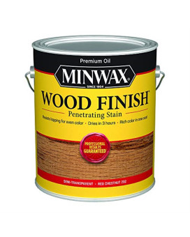 1238740 Minwax Stain Voc Glchsnt Minwax Wood Finish 250 Voc Compliant Semitransparent Red Chestnut Oilbased Penetrating Wood S