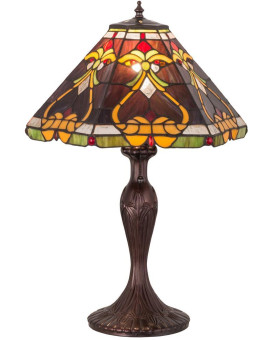 Meyda Tiffany 162203 23 X 16 In Greenbriar Oak Middleton Table Lamp