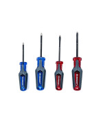 Crescent 4 Pc Phillipsslotted Comolded Diamond Tip Screwdriver Set Cgs4Pcset