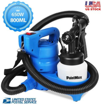 800Ml Paint Spray Painter 650W Oil Primer Water Paint Sprayer Machine