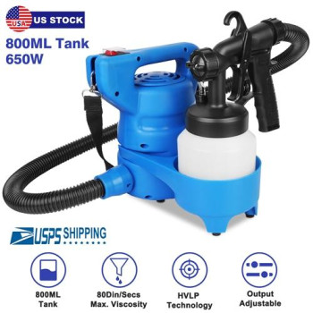 800Ml Paint Spray Painter 650W Oil Primer Water Paint Sprayer Machine