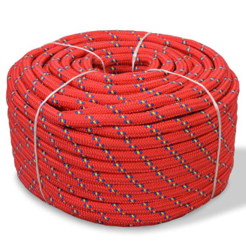 Vidaxl Marine Rope Polypropylene 055 19685 Red