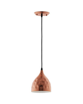 Dimple 65 Bellshaped Rose Gold Pendant Light