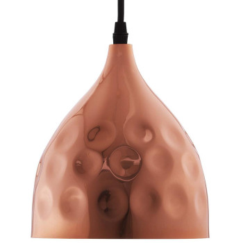 Dimple 65 Bellshaped Rose Gold Pendant Light