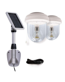 Light My Shed Iv W 2 Lights Included W Gs Solar Light Bulbs