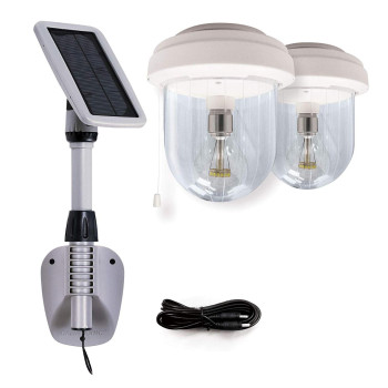 Light My Shed Iv W 2 Lights Included W Gs Solar Light Bulbs