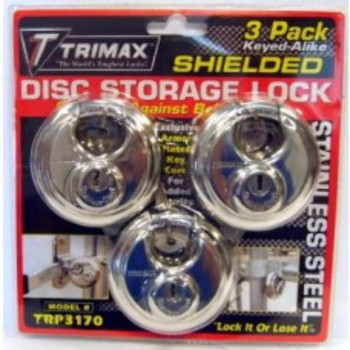 3 Pack Keyed Alike Trp170