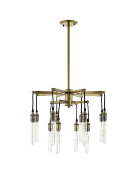 Resolve Antique Brass Ceiling Light Pendant Chandelier