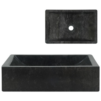 Vidaxl Sink 177X118X47 Marble Black