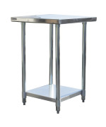 Sportsman Series Stainless Steel Work Table 24 X 24 Inches