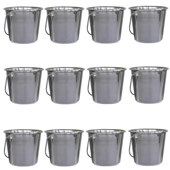 Sportsman Series 25 Gal Stainless Steel Bucket 12 Pk