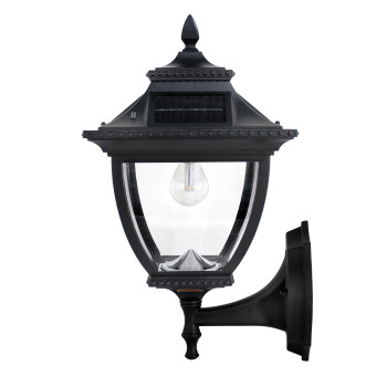 Pagoda Bulb Solar Lamp Wallpier3 Fitter Mount