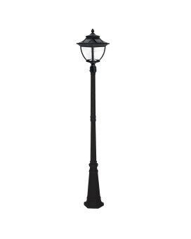 Pagoda Bulb Solar Lamp Post Single Lamp