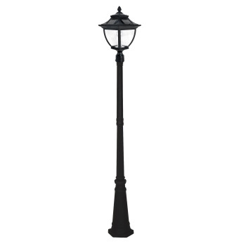 Pagoda Bulb Solar Lamp Post Single Lamp