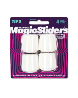 Leg Tip Rbr Wht 1 Pack Of 6