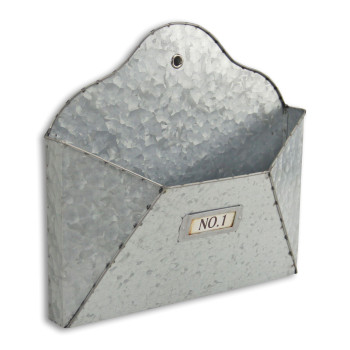 Renato Galvanized Wall Hanging Letter Box