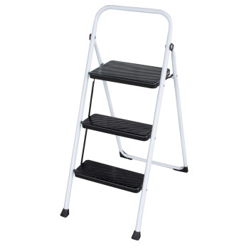 Amerihome Three Step Folding Utility Step Ladder