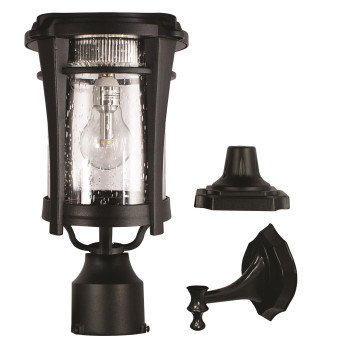 Aurora Bulb Solar Light Wallpier3Fitter Mount