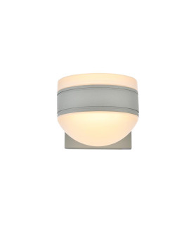 Living District Ldod4017S 5 In Raine Integrated Led Wall Sconce Silver